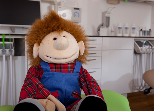 Willi im Behandlungszimmer